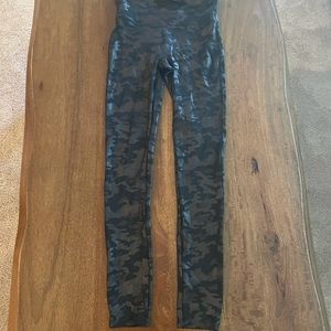 Spanx camo leggings